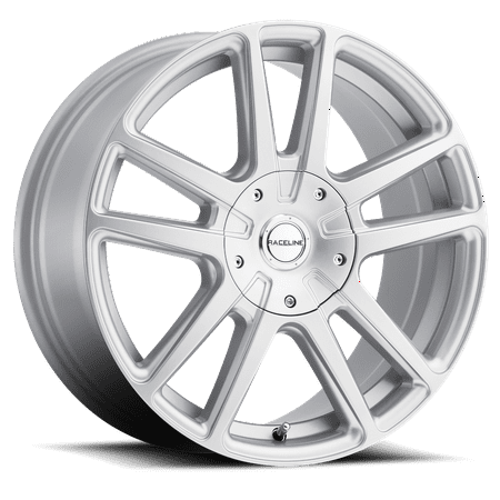Raceline 145S-ENCORE 17" Cast Aluminum Wheel, ENCORE SILVER 17X7.5 4X100/4X108 +40mm