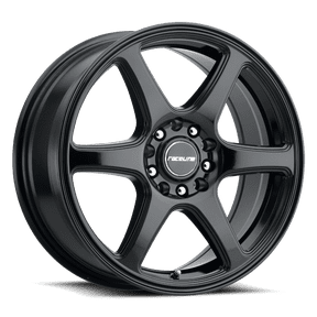 Raceline 146B-MATRIX 15" Cast Aluminum Wheel, MATRIX GLOSS BLACK 15X7 4X100/4X108 +40mm Fits select: 2009-2011 FORD FOCUS SE, 2016-2017 HYUNDAI ACCENT SE