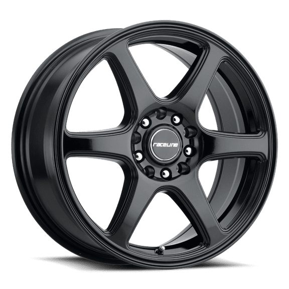 Raceline 146B-MATRIX 15" Cast Aluminum Wheel, MATRIX GLOSS BLACK 15X7 5X100/5X114.3 +40mm Fits select: 2012-2015 HONDA CIVIC LX, 2004-2019 TOYOTA PRIUS