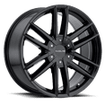 thumbnail image 1 of Raceline 158B-IMPULSE 18" Cast Aluminum Wheel, IMPULSE BLACK 18X8 6X139.7/6X135 +35mm Fits select: 2015-2018 CHEVROLET SILVERADO K1500 LT, 2014 CHEVROLET SILVERADO K1500, 1 of 2