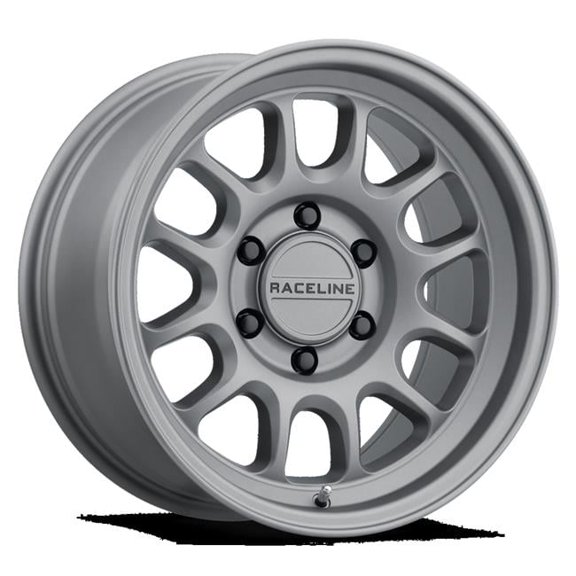 Raceline 58T2905000 20 x 9 in. 5 x 127 mm Bolt Pattern & 0 mm Offset Rogue Titanium Wheel