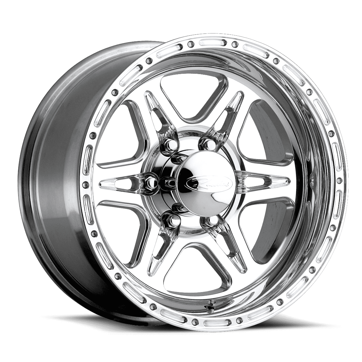 Raceline 886-RENEGADE 17" Cast Aluminum Wheel, RENEGADE 6 POLISHED 17X9 5X127mm 0mm Fits select: 2015-2018,2021 JEEP WRANGLER UNLIMITED SPORT