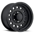 thumbnail image 1 of Raceline 887B-ROCKCRUSHER 15" Cast Aluminum Wheel, ROCK CRUSHER BLACK 15X10 5X4.5 -47mm, 1 of 2
