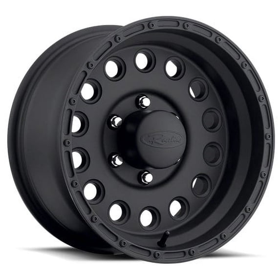 Raceline 887B-ROCKCRUSHER 17" Cast Aluminum Wheel, ROCK CRUSHER BLACK 17X9 5X5 0mm Fits select: 2015-2018,2021 JEEP WRANGLER UNLIMITED SPORT