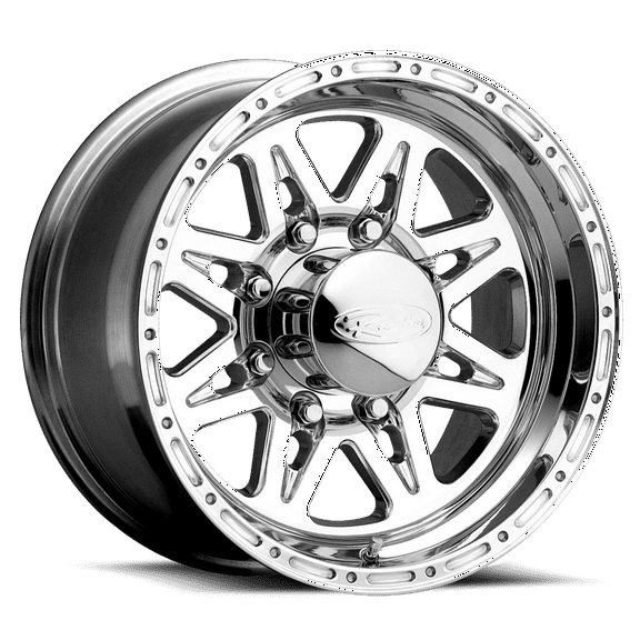 Raceline 888-RENEGADE 17" Cast Aluminum Wheel, RENEGADE 8 POLISHED 17X9 8X6.5 +6mm Fits select: 2003-2005 DODGE RAM 2500 ST/SLT, 2003-2006 CHEVROLET SILVERADO K2500 HEAVY DUTY
