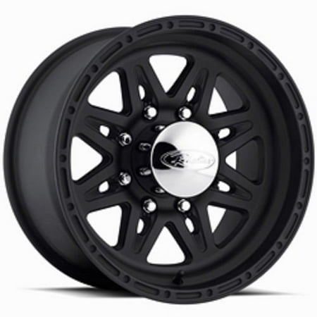 Raceline 892-RENEGADE 16" Cast Aluminum Wheel, RENEGADE 8 BLACK 16X10 8X170mm -25mm