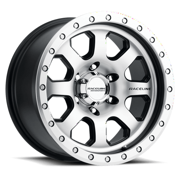 Raceline 929M-AVENGER 17" Cast Aluminum Wheel, STREET LOCK AVENGER BMF 17X9 5X5 -12mm Fits select: 2021 JEEP WRANGLER UNLIMITED SPORT, 2020-2023 JEEP GLADIATOR SPORT