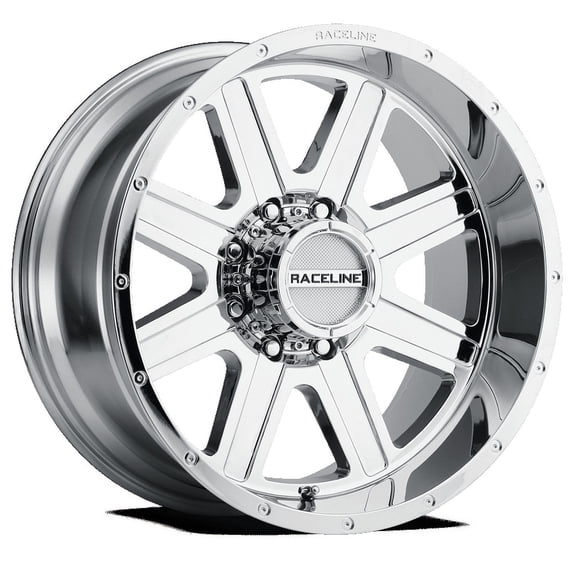 Raceline 940C-HOSTAGE 18" Cast Aluminum Wheel, HOSTAGE CHROME 18X9 5X139.7 +12mm