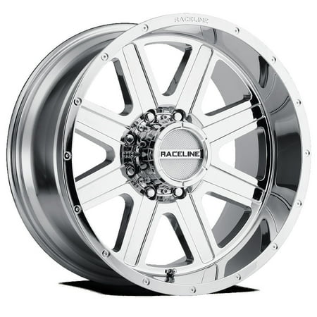 Raceline 940C-HOSTAGE 20" Cast Aluminum Wheel, HOSTAGE CHROME 20X9 8X165.1 0mm Fits select: 1994-2002 DODGE RAM 2500, 2003-2005 DODGE RAM 2500 ST/SLT