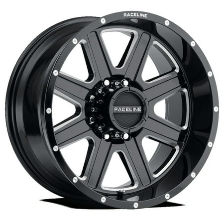 Raceline 940M-HOSTAGE 20" Cast Aluminum Wheel, HOSTAGE BMF 20X10 6X135 -19mm
