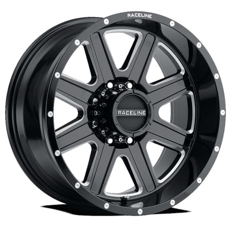Raceline 940M-HOSTAGE 20" Cast Aluminum Wheel, HOSTAGE BMF 20X9 6X135 +12mm