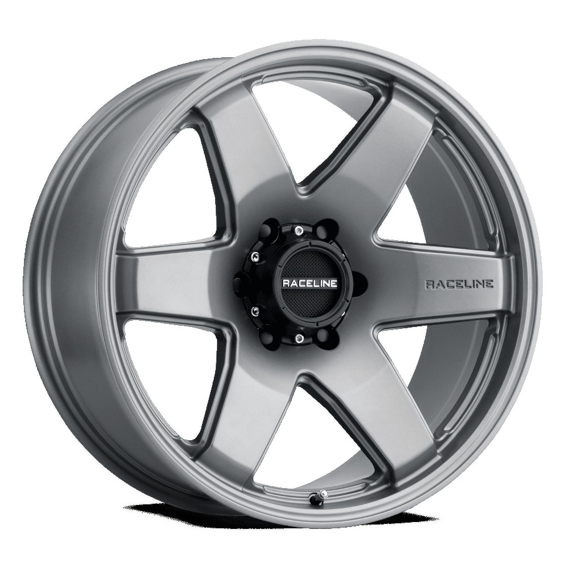 Raceline 942GS-ADDICT 18" Cast Aluminum Wheel, ADDICT-SUV GREYSTONE 18X8 6X139.7 +35mm Fits select: 2015-2018 CHEVROLET SILVERADO K1500 LT, 2014 CHEVROLET SILVERADO K1500