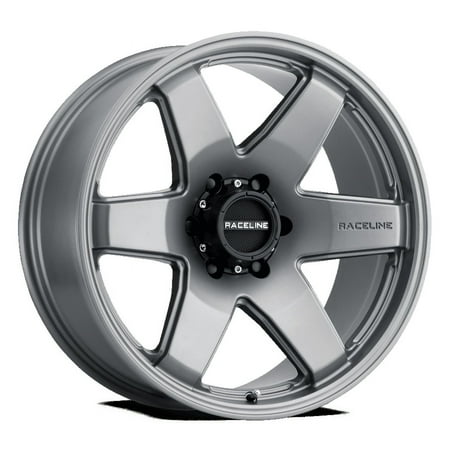 Raceline 942GS-ADDICT 20" Cast Aluminum Wheel, ADDICT GREYSTONE 20X9 5X127 +18mm
