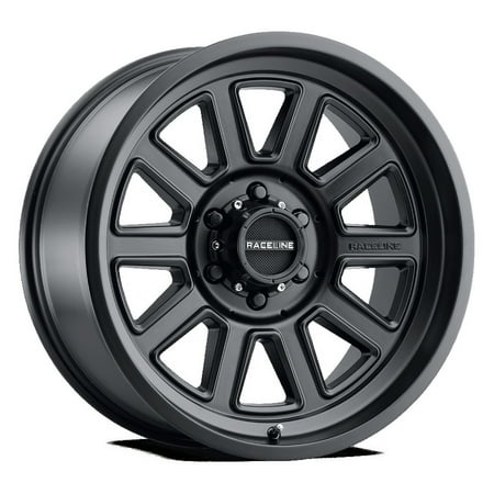 Raceline 943B-MAGNUM 20" Cast Aluminum Wheel, MAGNUM SATIN BLACK 20X9 8X165.1 0mm Fits select: 1994-2002 DODGE RAM 2500, 2003-2005 DODGE RAM 2500 ST/SLT