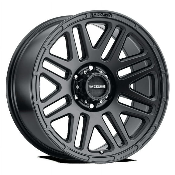 Raceline 944B-OUTLANDER 17" Cast Aluminum Wheel, OUTLANDER BLACK 17X8.5 5X139.7 +18mm
