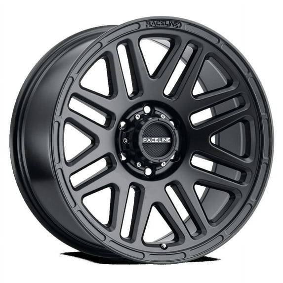 Raceline 944B-OUTLANDER 20" Cast Aluminum Wheel, OUTLANDER BLACK 20X9 8X180 +18mm