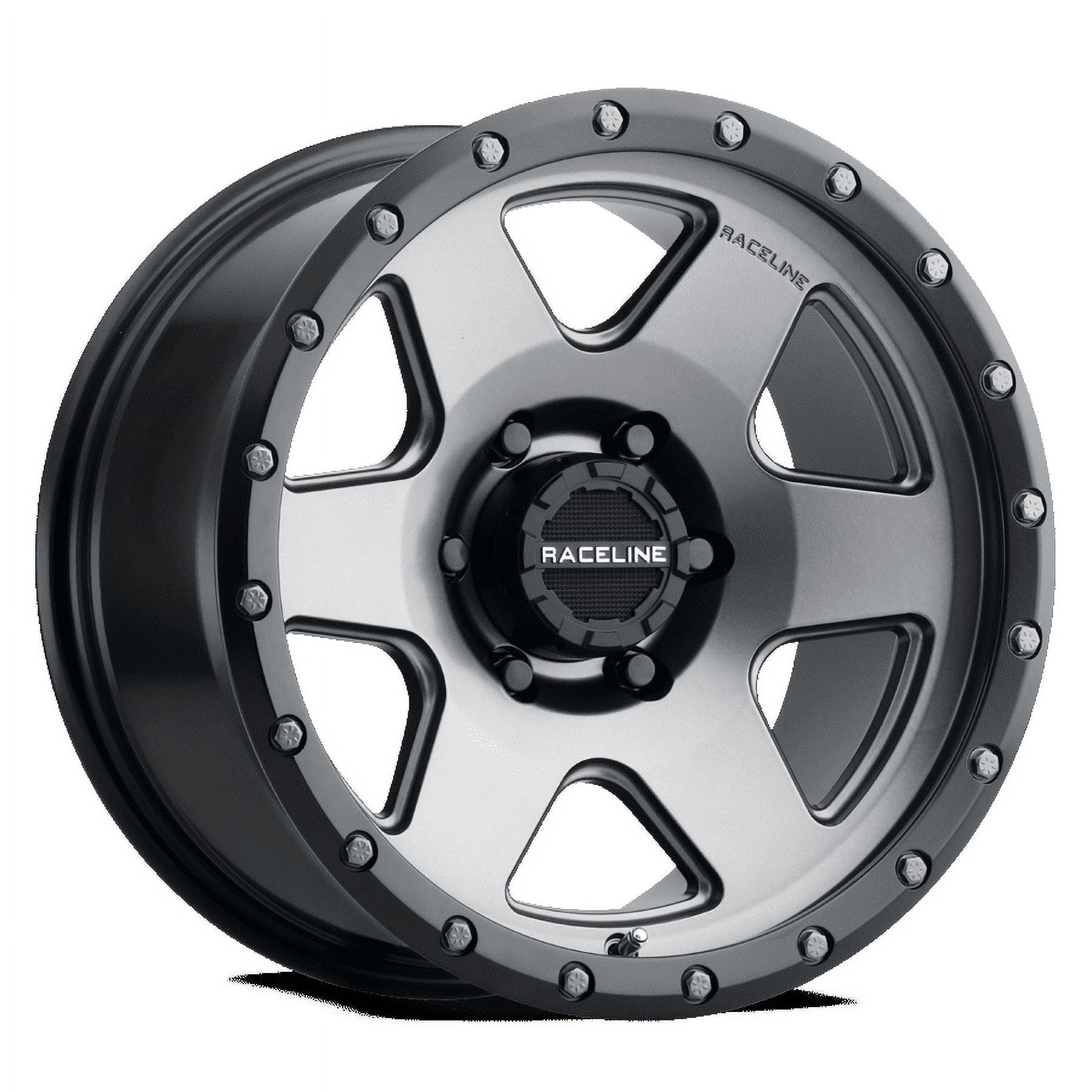 Raceline 946G-BOOST 17" Cast Aluminum Wheel, BOOST GUNMETAL 17X9 6X139.7 -12mm