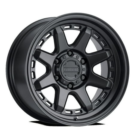 Raceline 947B-SCOUT 16" Cast Aluminum Wheel, SCOUT SATIN BLACK 16X8 5X127 0mm