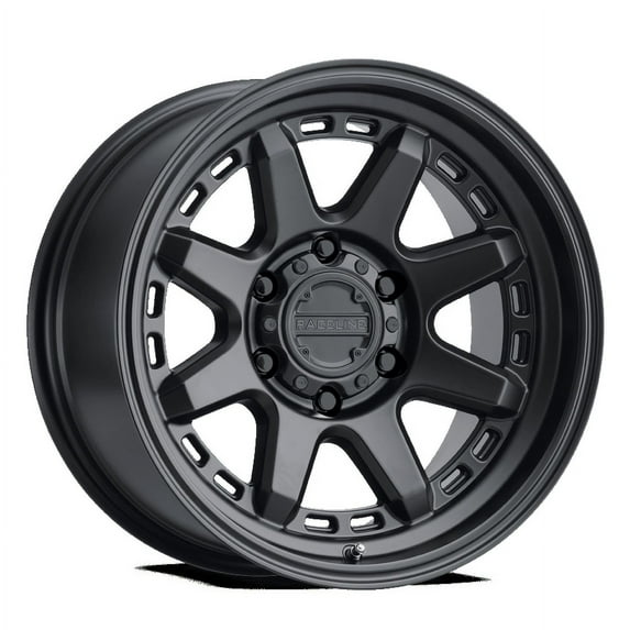 Raceline 947B-SCOUT 18" Cast Aluminum Wheel, SCOUT SATIN BLACK 18X9 8X180 -12mm