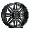 thumbnail image 1 of Raceline 948B-SPLIT 18" Cast Aluminum Wheel, SPLIT SATIN BLACK 18X9 8X180 +18mm Fits select: 2013 GMC SIERRA K2500 SLE, 2013 CHEVROLET SILVERADO K3500 LT, 1 of 2
