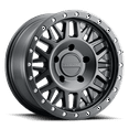 thumbnail image 1 of Raceline 951B-RYNO 17" Cast Aluminum Wheel, RYNO SATIN BLACK 17X9 6X139.7 -12mm, 1 of 2