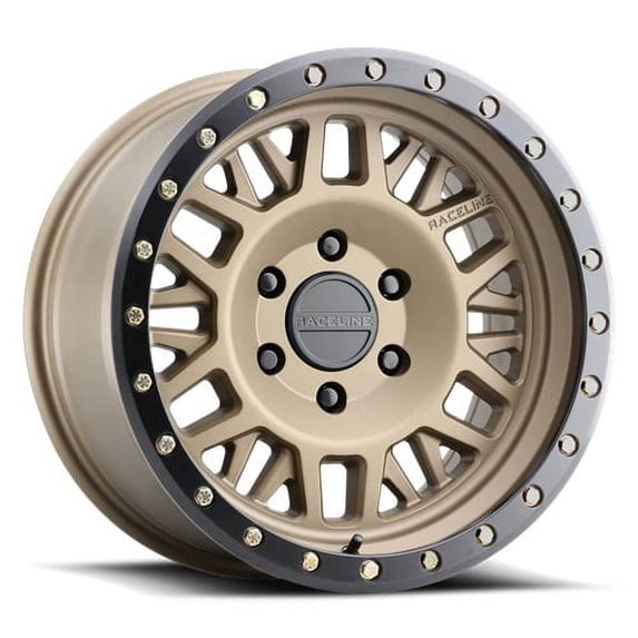 Raceline 951BZ-RYNO 17" Cast Aluminum Wheel, RYNO BRONZE 17X9 8X180 -12mm