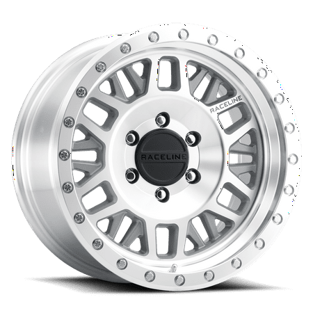 Raceline 951MC-RYNO 17" Cast Aluminum Wheel, RYNO MACHINED CC 17X8.5 6X120 0mm Fits select: 2015-2016 CHEVROLET COLORADO LT, 2021-2023 CHEVROLET COLORADO