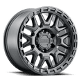 thumbnail image 1 of Raceline 953B-KRANK 17" Cast Aluminum Wheel, KRANK SATIN BLACK 17X8.5 5X150 0mm, 1 of 2
