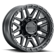 thumbnail image 1 of Raceline 953B-KRANK 18" Cast Aluminum Wheel, KRANK SATIN BLACK 18X9 8X165.1 +18mm Fits select: 1994-2002 DODGE RAM 2500, 2003-2005 DODGE RAM 2500 ST/SLT, 1 of 2