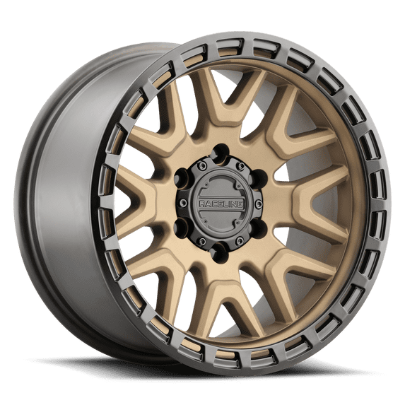 Raceline 953BZ-KRANK 16" Cast Aluminum Wheel, KRANK BRONZE 16X8 5X127 0mm