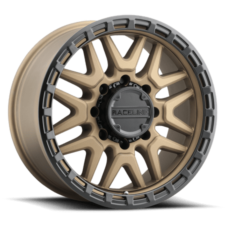 Raceline 953BZ-KRANK 18" Cast Aluminum Wheel, KRANK BRONZE 18X9 5X150 +18mm