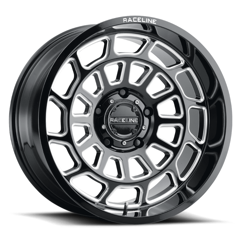 Raceline 955M-WARP 20" Cast Aluminum Wheel, WARP BMF 20X10 8X165.1 -19mm