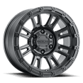 thumbnail image 1 of Raceline 956B-COMPASS 17" Cast Aluminum Wheel, COMPASS SATIN BLACK 17X8.5 6X135 0mm Fits select: 2019 FORD F150 SUPERCREW, 2016-2018 FORD F150, 1 of 2