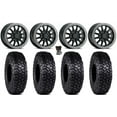 thumbnail image 1 of Raceline Alpha 15" Wheels Bk +25mm 35" Intersect Tires Polaris RZR Turbo R & Pro R Ranger 1500 Xpedition, 1 of 4