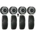 thumbnail image 1 of Raceline Alpha 15" Wheels Bk +25mm 37" RC500 Tires Polaris RZR Turbo R & Pro R Ranger 1500 Xpedition, 1 of 4