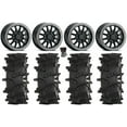 thumbnail image 1 of Raceline Alpha 15" Wheels Bk +53mm 33" Outlaw Max Tires Polaris RZR Turbo R & Pro R Ranger 1500 Xpedition, 1 of 4