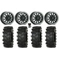thumbnail image 1 of Raceline Alpha 15" Wheels Bk +53mm 35" Outlaw M/T Tires Polaris RZR Turbo R & Pro R Ranger 1500 Xpedition, 1 of 4