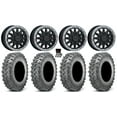 thumbnail image 1 of Raceline Alpha Bdlk 15x6.5 Wheels Gm 32" Lynx SXS Tires Can-Am Maverick R, 1 of 4