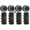 thumbnail image 1 of Raceline Alpha Bdlk 15x6.5 Wheels Gm 32" Outlaw Max Tires Can-Am Maverick R, 1 of 4