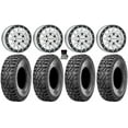 thumbnail image 1 of Raceline Alpha Bdlk 15x6.5 Wheels Si 33" Ridge Saw 2.0 Tires Can-Am Maverick R, 1 of 4