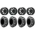 thumbnail image 1 of Raceline Hostage 14" Black Wheels 27" Bogger Tires Polaris RZR XP 1000 / PRO XP / Ranger XP 900/1000, 1 of 4