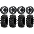 thumbnail image 1 of Raceline Hostage 14" Black Wheels 28" Cryptid Tires Polaris RZR XP 1000 / PRO XP / Ranger XP 900/1000, 1 of 4