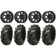 thumbnail image 1 of Raceline Hostage 14" Black Wheels 28" Mega Mayhem Tires Sportsman RZR Ranger, 1 of 5
