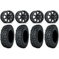 thumbnail image 1 of Raceline Hostage 14" Black Wheels 32" Klever X/T Tires Can-Am Commander Maverick Renegade Outlander Defender, 1 of 4