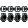 thumbnail image 1 of Raceline Krank 14" Black Wheels 28" Terminator Tires Polaris RZR XP 1000 / PRO XP / Ranger XP 900/1000, 1 of 4
