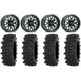 thumbnail image 1 of Raceline Krank 14" Black Wheels 30" ACP Tires Can-Am Commander Maverick Renegade Outlander Defender, 1 of 4