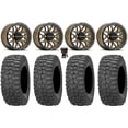 thumbnail image 1 of Raceline Krank 14" Bronze Wheels 30" Rock-A-Billy Tires Sportsman RZR Ranger, 1 of 4