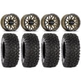 thumbnail image 1 of Raceline Krank 14" Bronze Wheels 30" XC450 Tires Can-Am Commander Maverick Renegade Outlander Defender, 1 of 4