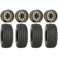 thumbnail image 1 of Raceline Krank 14" Bronze Wheels 30" XCR350 Tires Polaris RZR XP 1000 / PRO XP / Ranger XP 900/1000, 1 of 4
