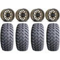 thumbnail image 1 of Raceline Krank 14" Bronze Wheels 31" MotoHammer Tires Can-Am Commander Maverick Renegade Outlander Defender, 1 of 4